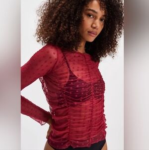 Free People Most Likely Layering Top XS